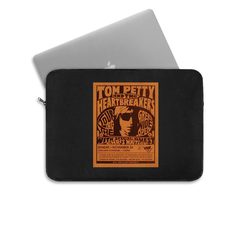 Tom Petty & The Heartbreakers Vintage Concert 1  Laptop Sleeve
