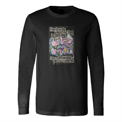 1967 Byrds Fillmore Concert  Long Sleeve T-Shirt Tee