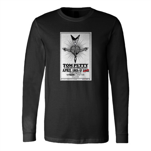 2012 Tom Petty And The Heartbreakers Original Concert  Long Sleeve T-Shirt Tee