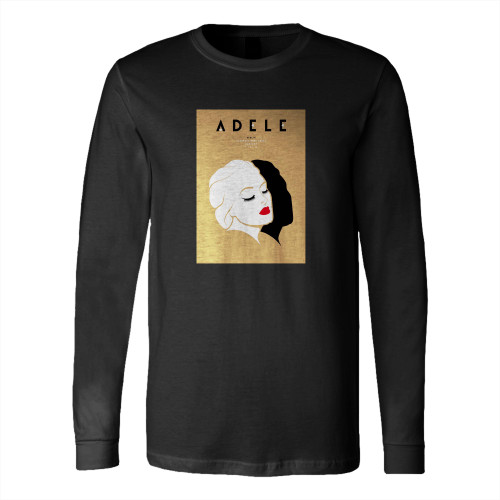Adele 2016 Mercedes Benz Center Berlin Concert  Long Sleeve T-Shirt Tee