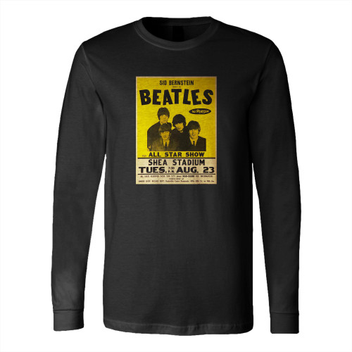 Beatles Concert From 1966  Long Sleeve T-Shirt Tee