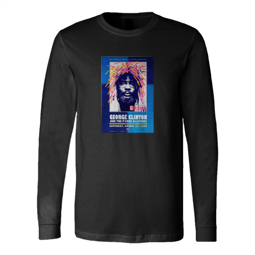 George Clinton & The P-Funk All-Stars Vintage Concert  Long Sleeve T-Shirt Tee