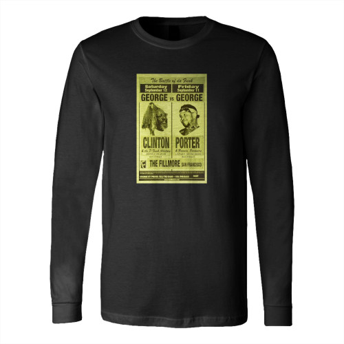 George Clinton And The P-Funk All-Stars Vintage Concert  Long Sleeve T-Shirt Tee
