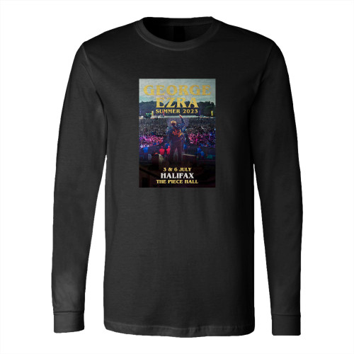 George Ezra Gold Rush Kid 2023 Tour  Long Sleeve T-Shirt Tee