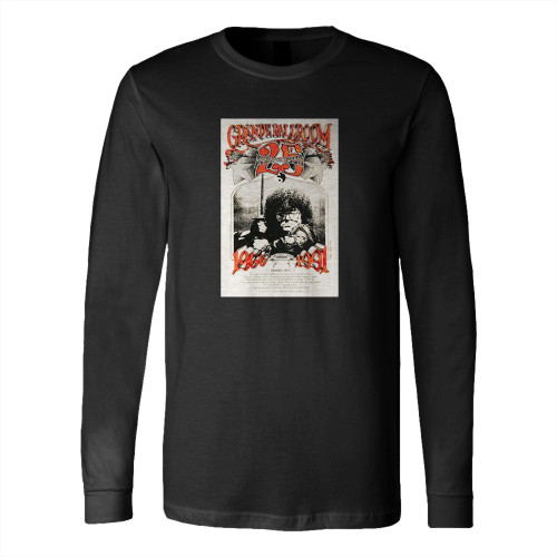 Grande Ballroom 25Th Anniversary Mc5 Lead Singer Rob Tyner Tribute Concert  Long Sleeve T-Shirt Tee