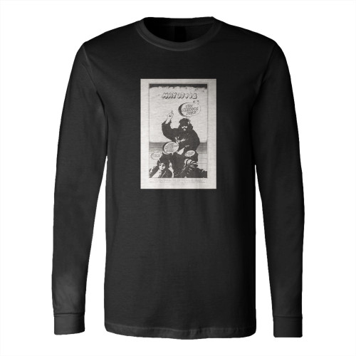 Grateful Dead 1968 Shrine La Small Concert  Long Sleeve T-Shirt Tee