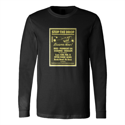 Inxs Concert And Tour History  Long Sleeve T-Shirt Tee