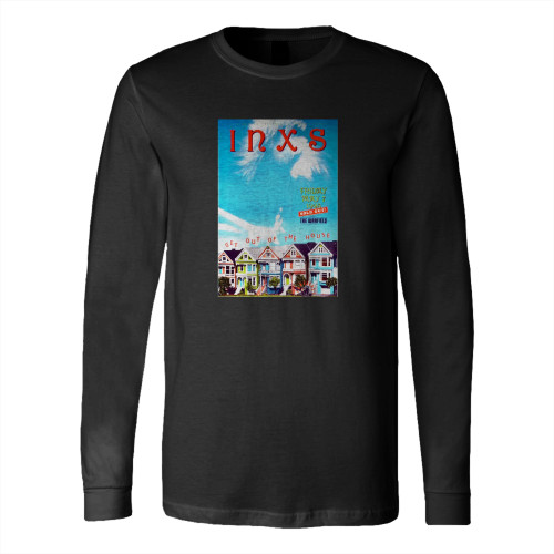 Inxs Vintage Concert 3  Long Sleeve T-Shirt Tee