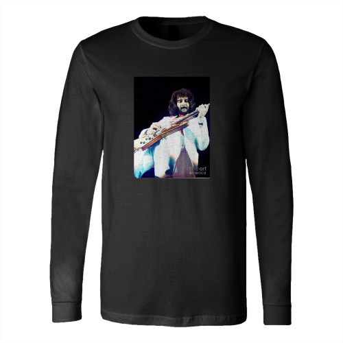Jeff Carlisi Of 38 Special  Long Sleeve T-Shirt Tee