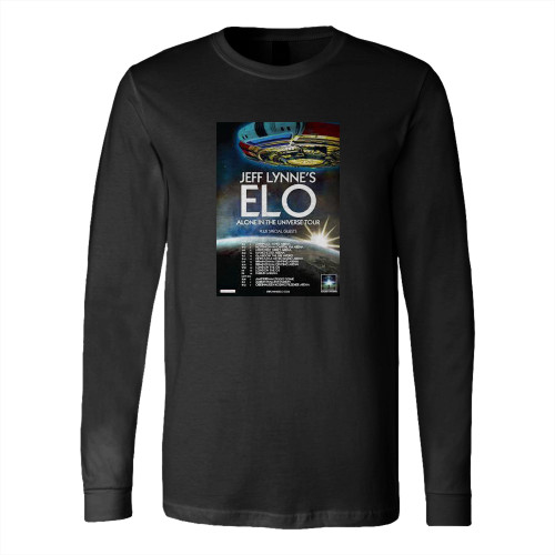 Jeff Lynne'S Elo Universe Tour 2016 Europe Concert  Long Sleeve T-Shirt Tee