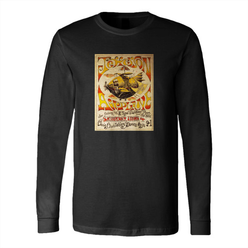 Jefferson Airplane 1966 Concert  Long Sleeve T-Shirt Tee