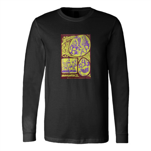 Jefferson Airplane Vintage Concert 3  Long Sleeve T-Shirt Tee