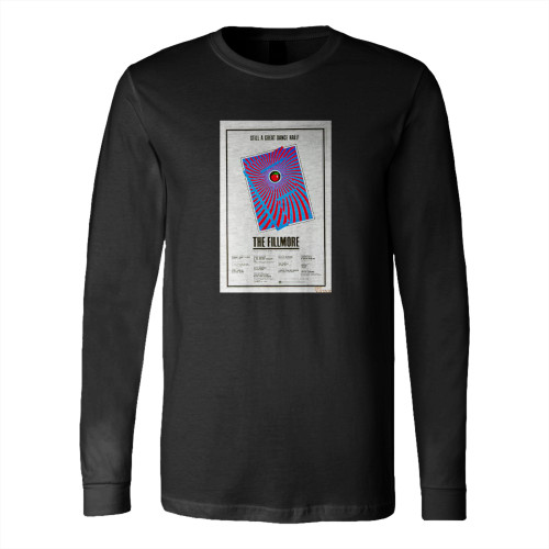 Jerry Garcia Carlos Santana 1988  Long Sleeve T-Shirt Tee