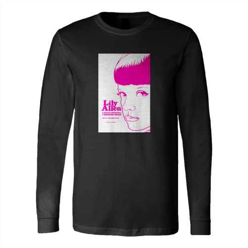 Lily Allen  Concert  Long Sleeve T-Shirt Tee