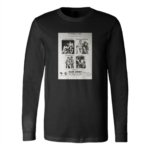 Lovin Spoonful And The Mamas And The Papas Original 1966 Concert Pos5Ter  Long Sleeve T-Shirt Tee