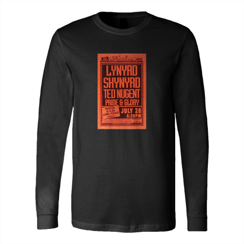 Lynyrd Skynyrd Vintage Concert 2  Long Sleeve T-Shirt Tee