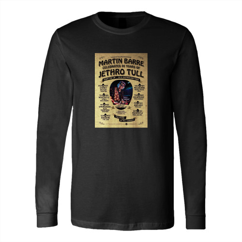 Martin Barre Years Of Jethro Tull Australia Tour 2019 Concert  Long Sleeve T-Shirt Tee