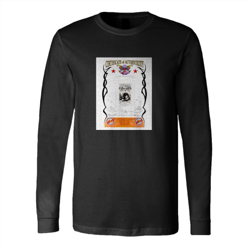 Mc5 Lead Singer Rob Tyner Tribute Concert  Long Sleeve T-Shirt Tee