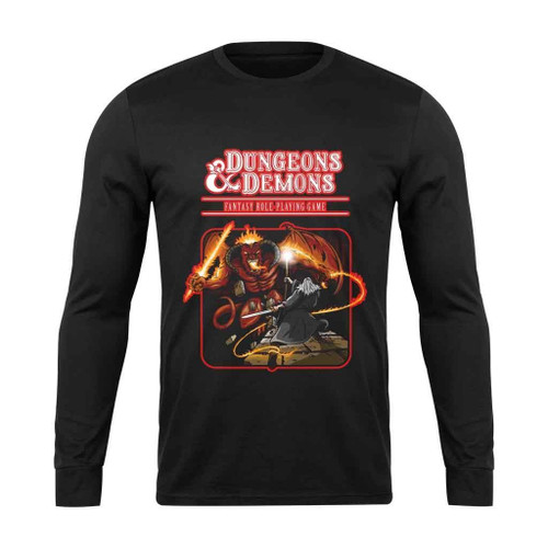 Dungeons And Dwarves Long Sleeve T-Shirt Dungeons And Dwarves Long Sleeve T-Shirt