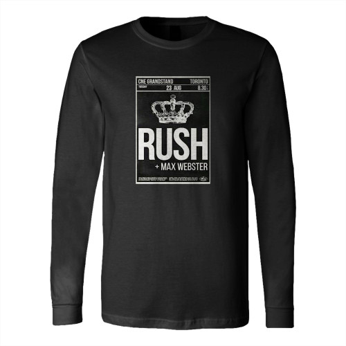 Rush Concert 1  Long Sleeve T-Shirt Tee