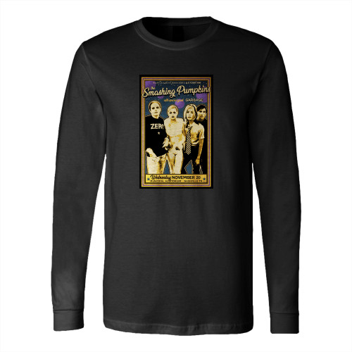 Smashing Pumpkins Concert 1  Long Sleeve T-Shirt Tee