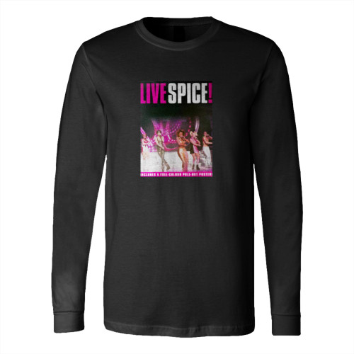 Spice Girls Live Spice  Long Sleeve T-Shirt Tee