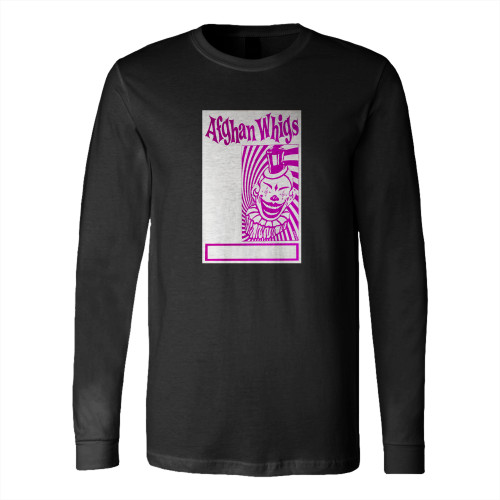 The Afghan Whigs Tour Blank Concert  Long Sleeve T-Shirt Tee