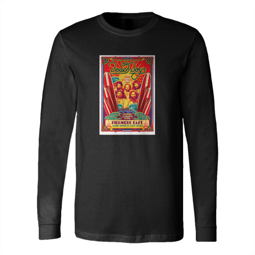 The Beach Boys And Creedence Clearwater Rivival Vintage Concert  Long Sleeve T-Shirt Tee