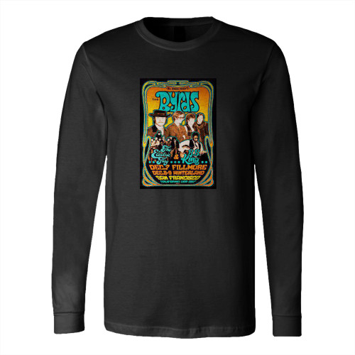 The Byrds 1967 Concert  Long Sleeve T-Shirt Tee
