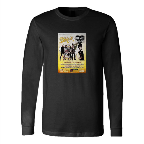 The Darkness With Joan Jett And The Blackhearts  Long Sleeve T-Shirt Tee