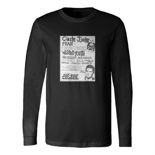 The Faith No. 6 Minor Threat No. 14  Long Sleeve T-Shirt Tee