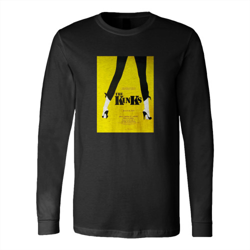The Kinks 1980 Shippensburg Concert  Long Sleeve T-Shirt Tee
