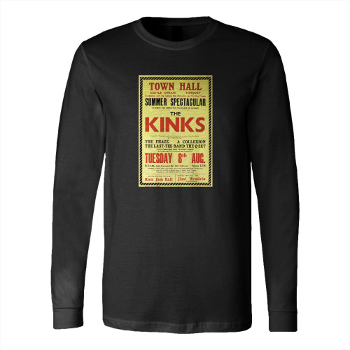 The Kinks Jimi Hendrix  Long Sleeve T-Shirt Tee
