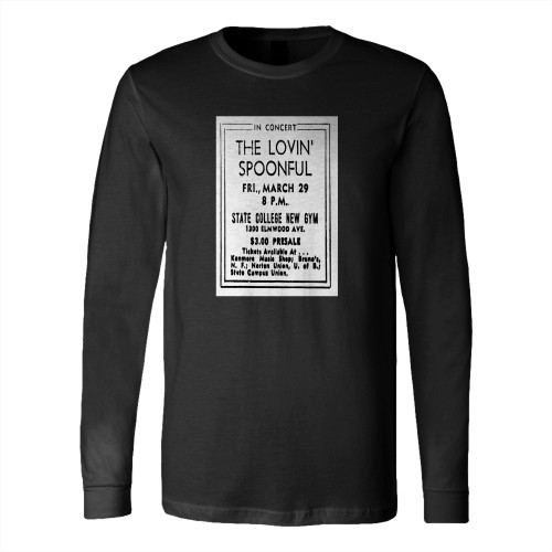 The Lovin Spoonful Concert 1  Long Sleeve T-Shirt Tee