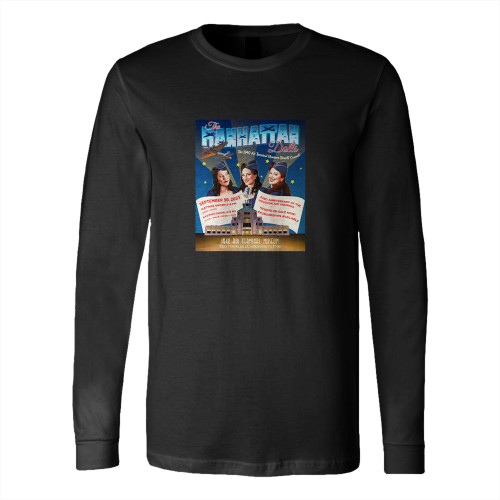 The Manhattan Dolls Concert  Long Sleeve T-Shirt Tee