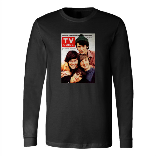 The Monkees About The Crazy Fun 60S Band  Long Sleeve T-Shirt Tee
