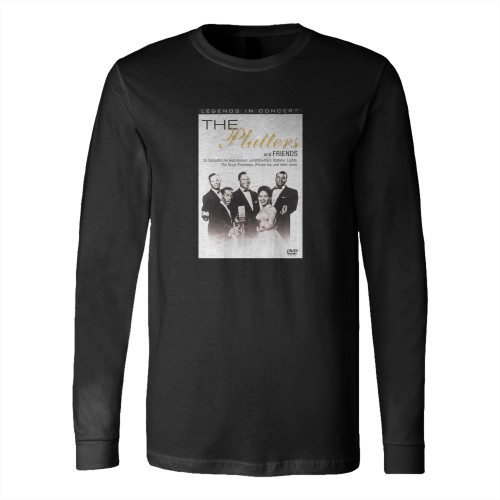 The Platters And Friends Legends In Concert  Long Sleeve T-Shirt Tee
