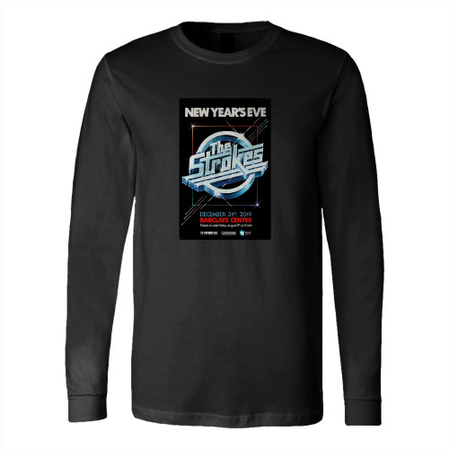 The Strokes Announce Nyc Show For New Year'S Eve  Long Sleeve T-Shirt Tee