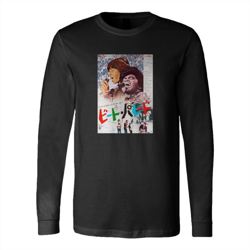 The T.A.M.I. Show 1966 Japanese B2  Long Sleeve T-Shirt Tee