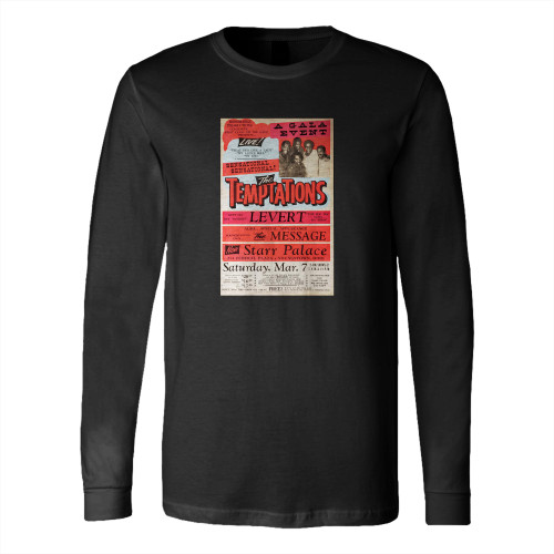 The Temptations  Long Sleeve T-Shirt Tee