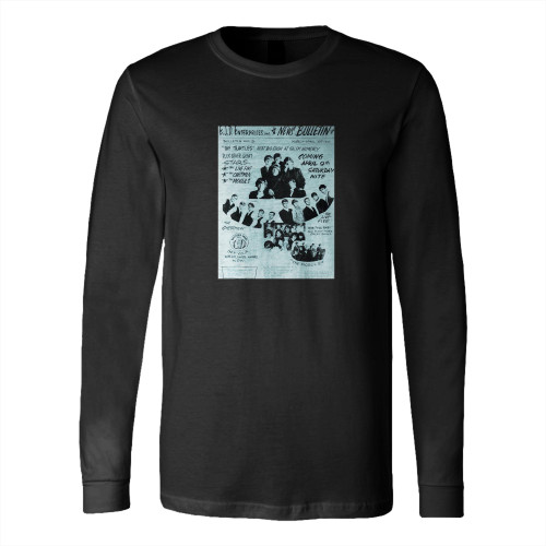 The Turtles 1966 Tour The Armory Salem  Long Sleeve T-Shirt Tee
