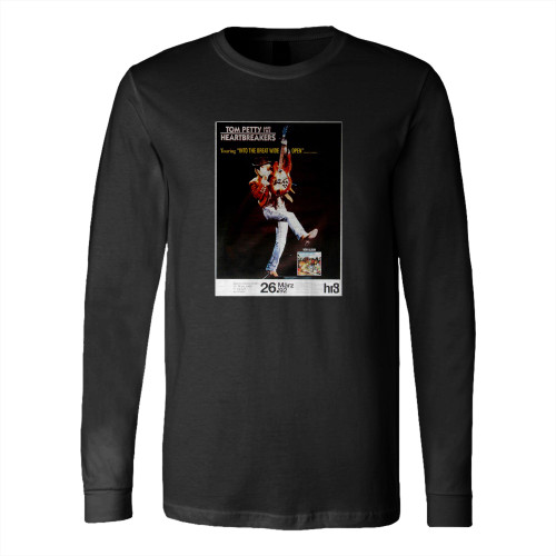 Tom Petty & The Heartbreakers  Long Sleeve T-Shirt Tee