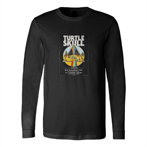 Turtle Skull  Long Sleeve T-Shirt Tee