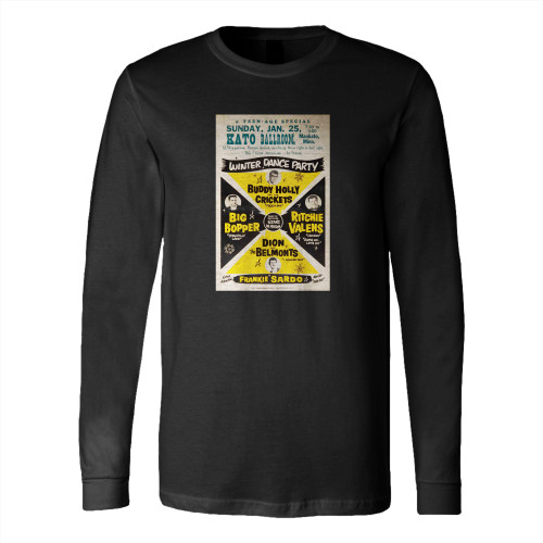 Ultra-Rare Winter Dance Party Tour  Long Sleeve T-Shirt Tee