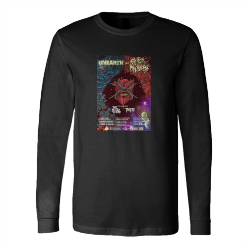 Unearth Announce U.S. Tour  Long Sleeve T-Shirt Tee