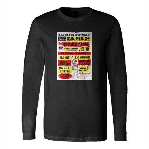 What Did D.C.'S Punk And Go-Go Scenes Mean To Each Other In The 1980S  Long Sleeve T-Shirt Tee