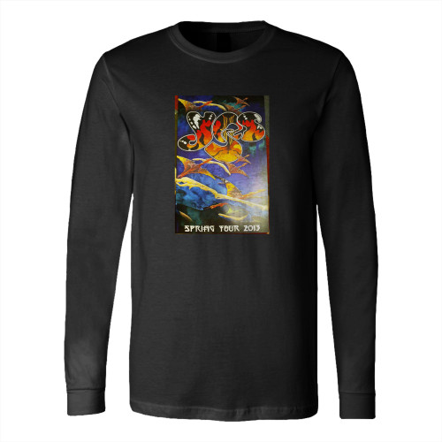 Yes Spring Tour 2013  Long Sleeve T-Shirt Tee