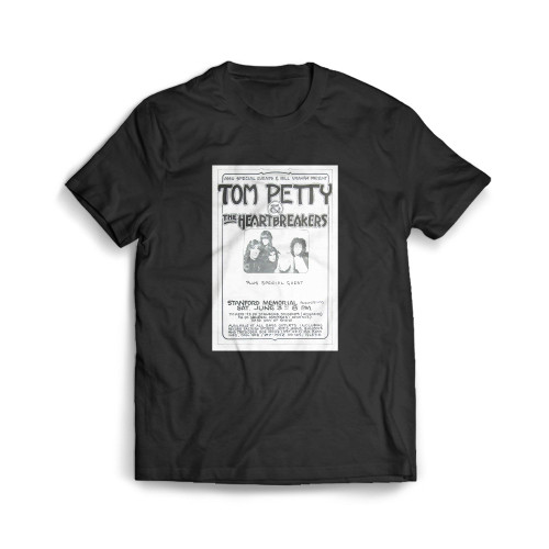 1978 Tom Petty And The Heartbreakers Original Concert  Mens T-Shirt Tee