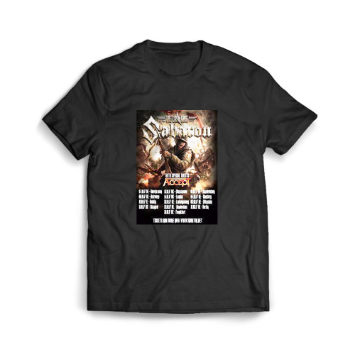 Accept Last Tour 2017 United Kingdom Concert  Mens T-Shirt Tee