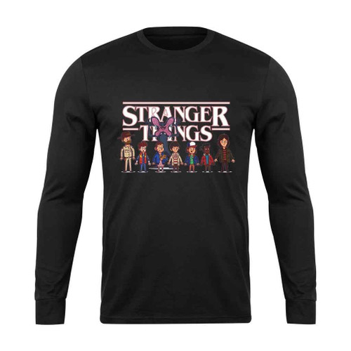 Stranger Things Family Mike Lucas Dustin Long Sleeve T-Shirt